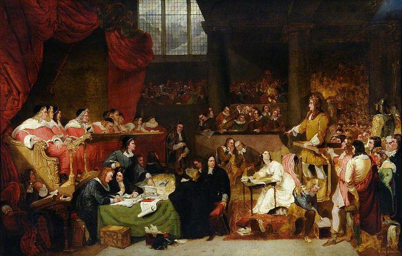 George Hayter Trial of William Lord Russell in 1683, China oil painting art